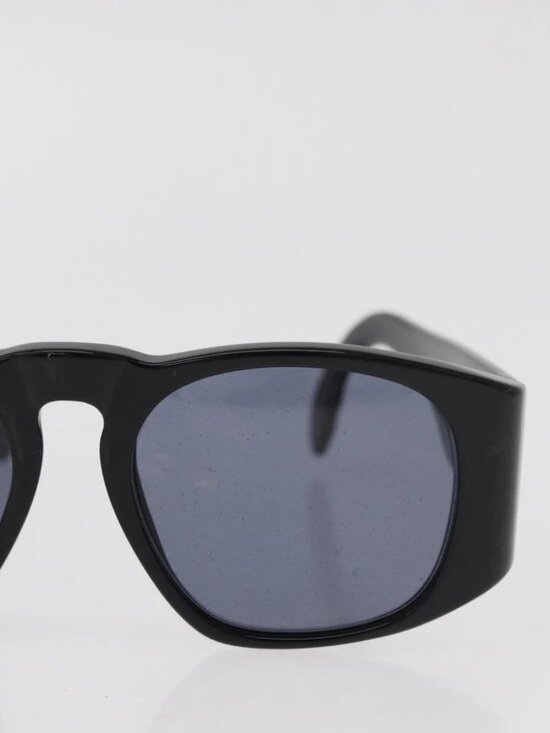 CHANEL Sunglasses plastic Black CC Auth ka3896A main image 13
